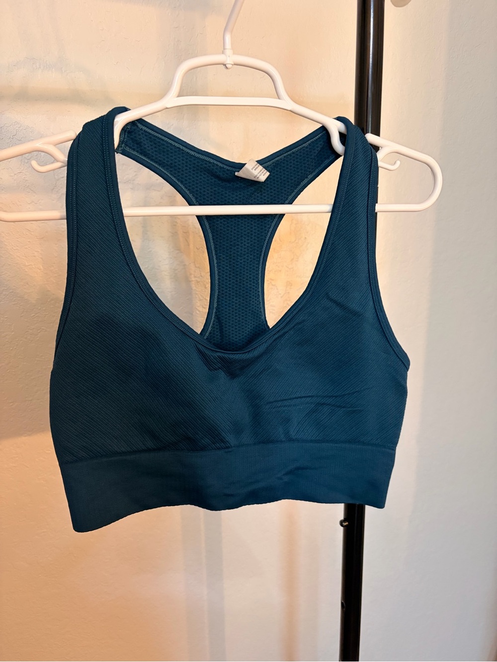Teal Racerback Sports Bra